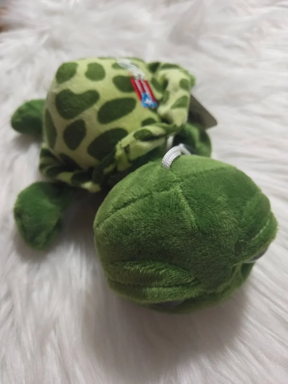 Puerto Rico Window Cling Stuffed Turtle